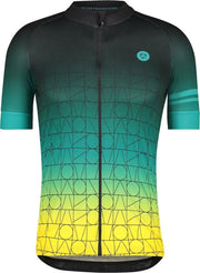 AGU Figures Fietsshirt Trend Heren Fietsshirt - Maat XXL - Groen