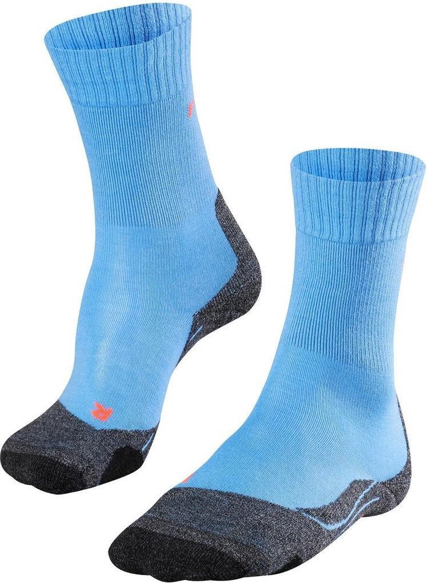 Falke TK2 Dames Wandelsokken - Lichtblauw - Maat 41/42