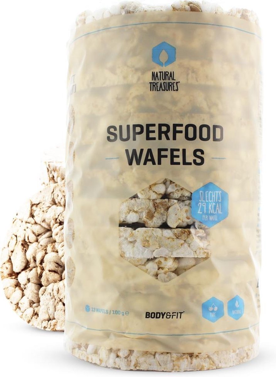 Body & Fit Superfoods - Volkoren Rijstwafels - 13 wafels per rol