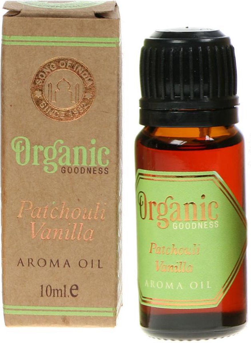 Geurolie Organic Goodness Patchouli Vanille