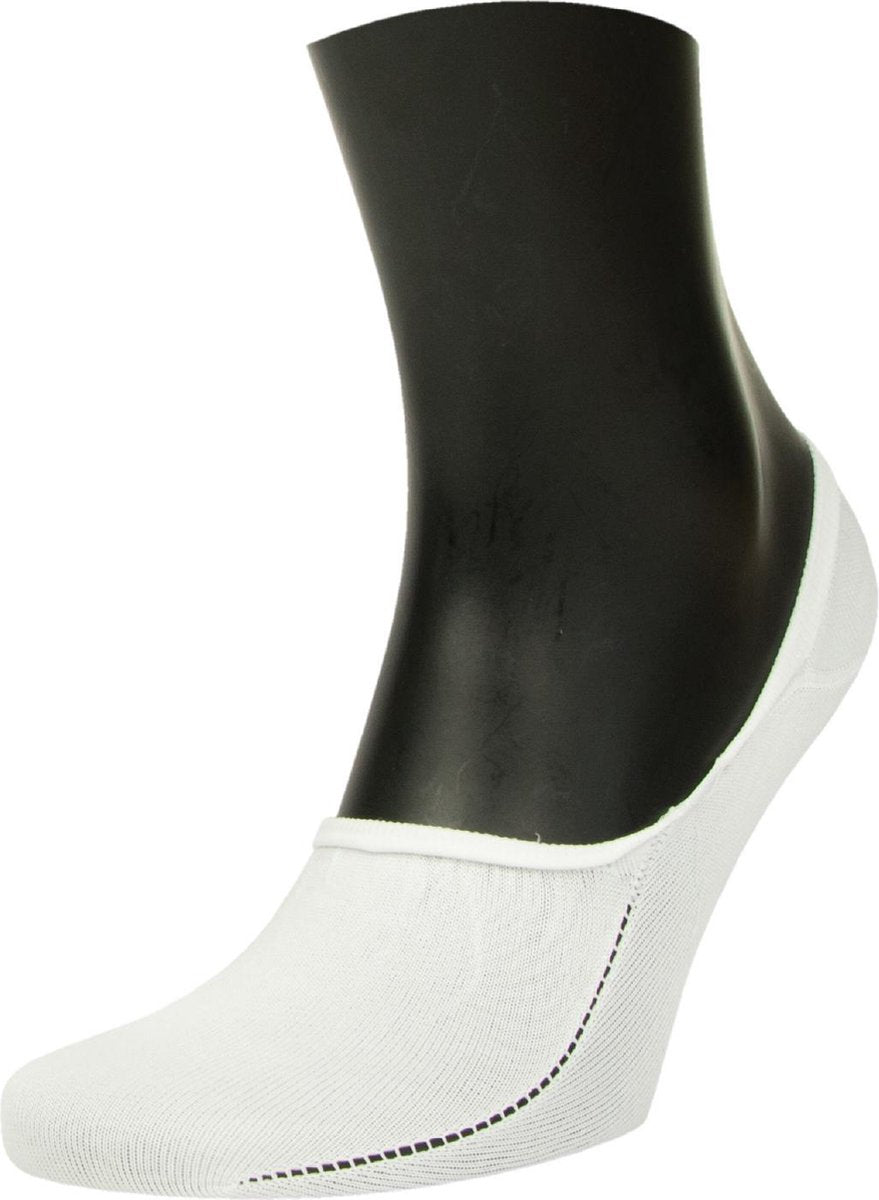 Steps SneakerSokken Invisible  - Wit - 10-pack Multipack Kousenvoetje 39-42