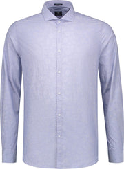 Dstrezzed blauw overhemd flowers - Maat XXL