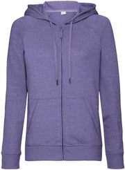 Russell Dames/dames HD Ritssweater met rits (Blauwe mergel)