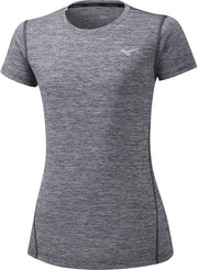Mizuno Sportshirt - Maat XS  - Vrouwen - grijs