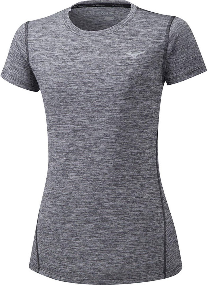 Mizuno Sportshirt - Maat XS  - Vrouwen - grijs
