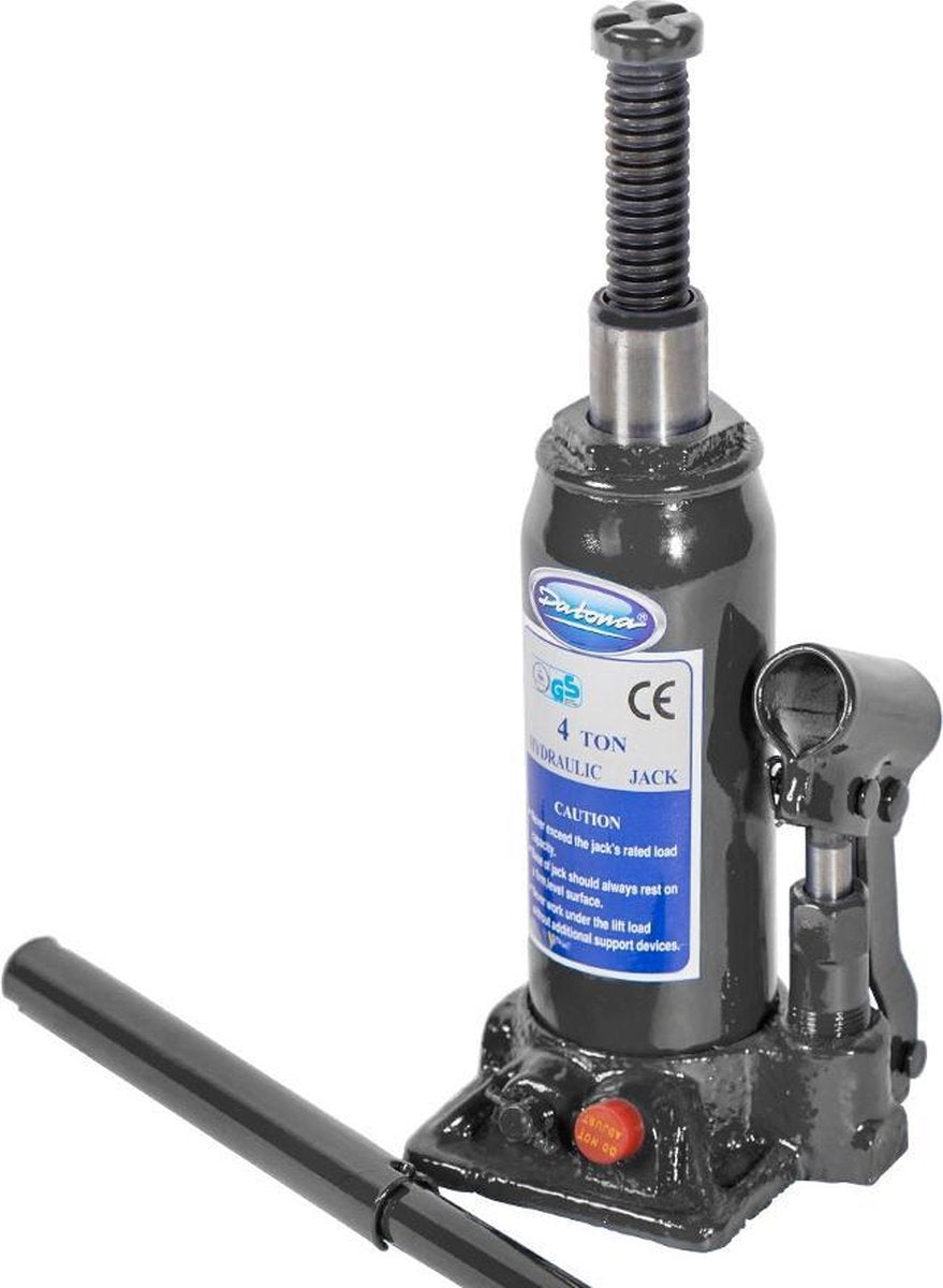 Datona® Potkrik - 4 ton - Mat Zwart
