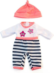 Miniland Poppenkleertjes Girl Junior 32 Cm Roze 2-delig