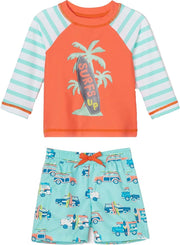 Hatley Jongens UV Zwem Set Surfs Up - 62/68