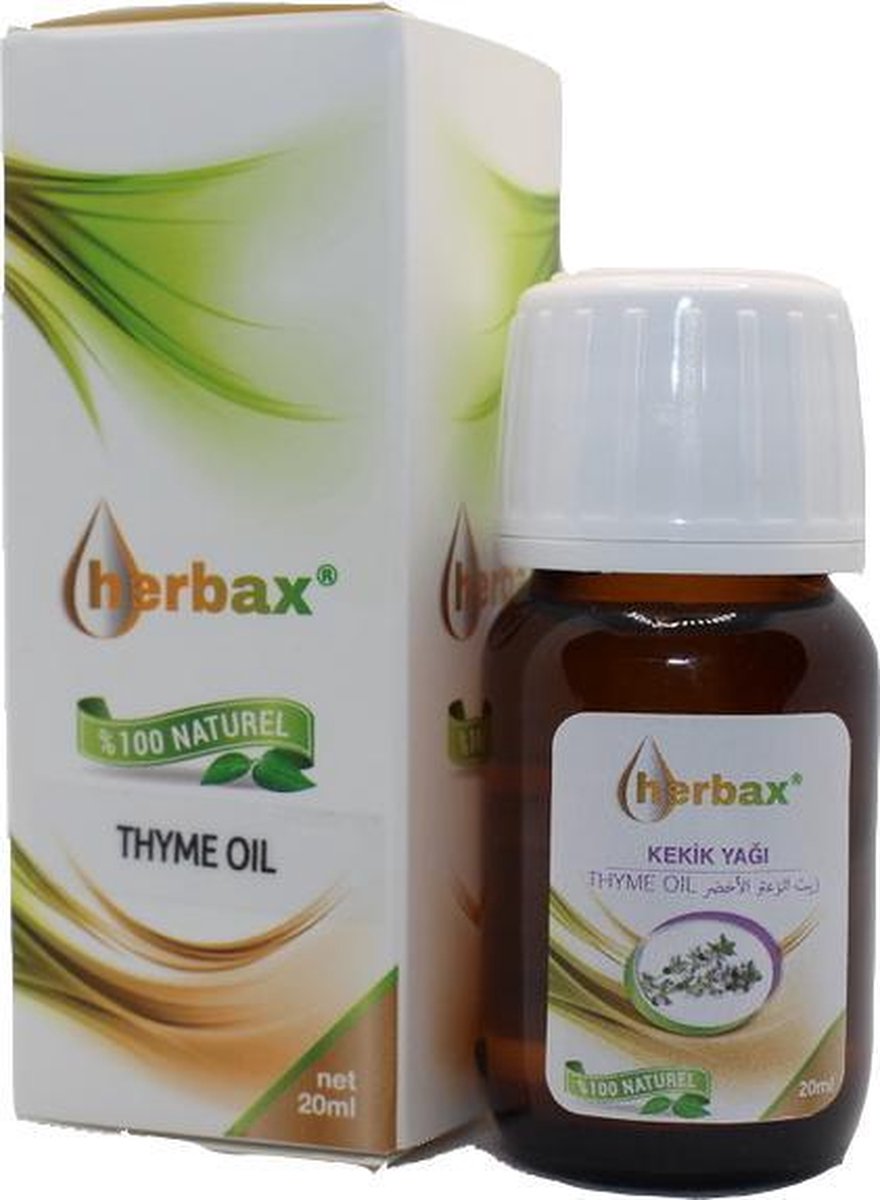 Tijmolie - 100 % Puur - Herbax - 20 ml.