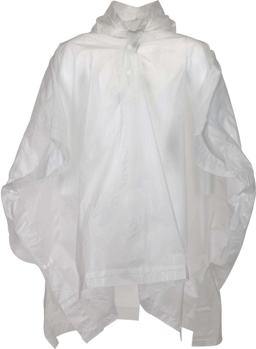 Regencape Poncho voor kinderen  Kleur Transparant / in 8 verschillende kleuren