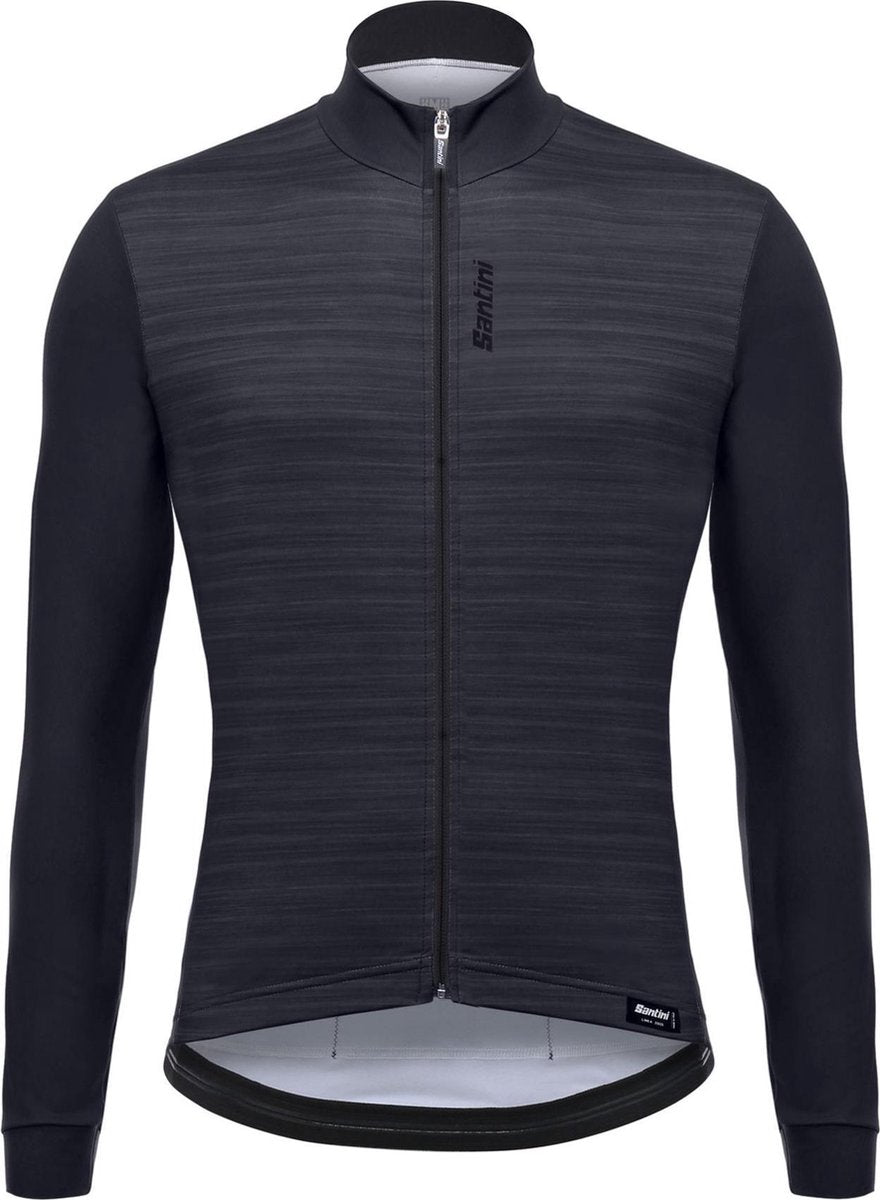 Santini Classe Fietsshirt - Maat S  - Mannen - donkergrijs