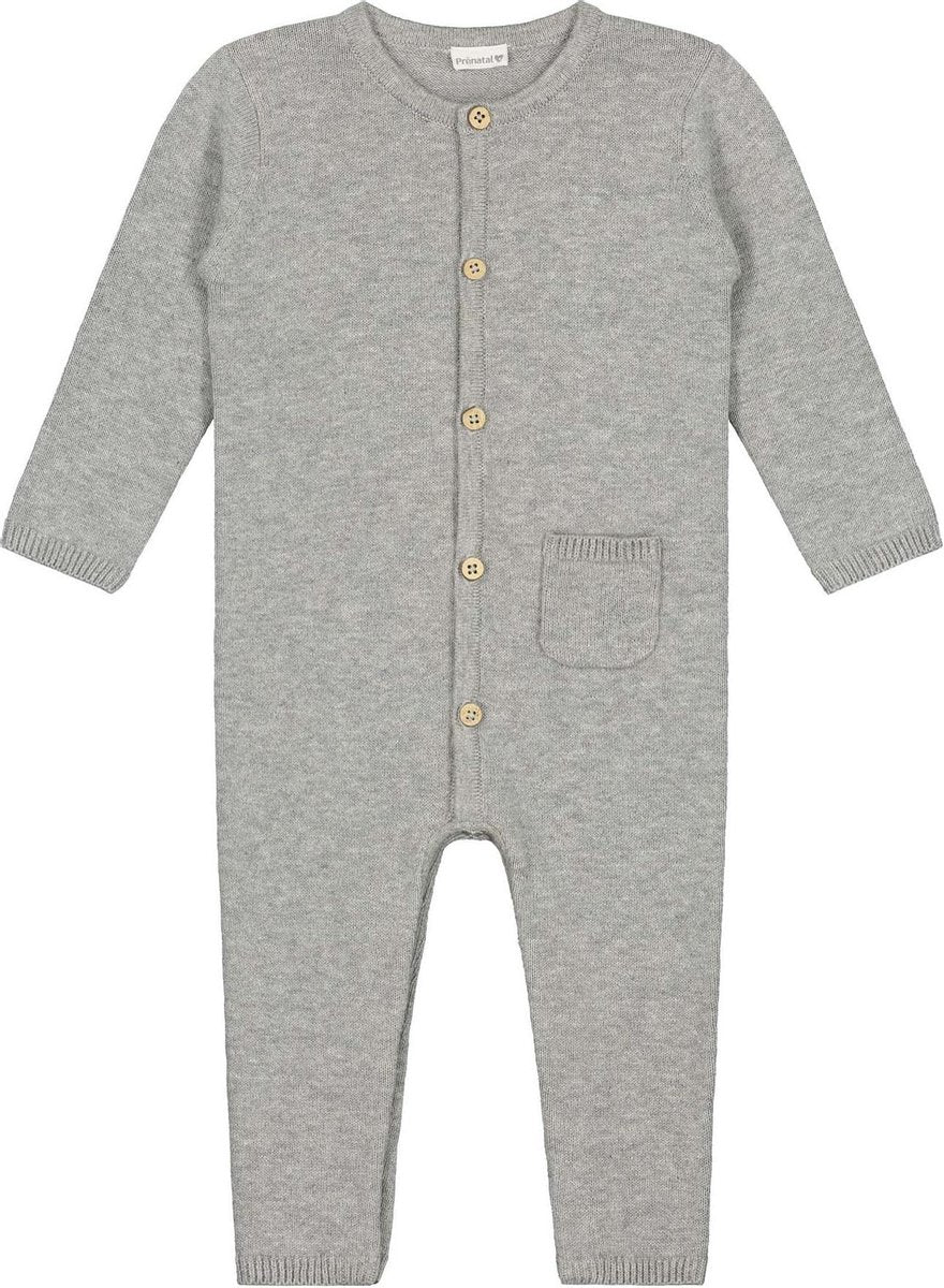 Prénatal Baby Pakje Unisex - Kinderkleding voor Jongens en Meisjes - 1-delig - Maat 50 - Grijs