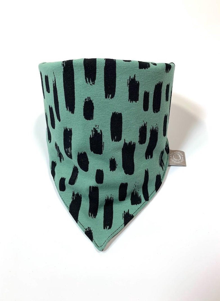 tinymoon Unisex Sjaal – slab/bandana – Tiny Sweeps – Mint – Maat 0 tot 1