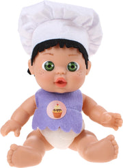 Falca Babypop Kok 19 Cm Meisjes Wit