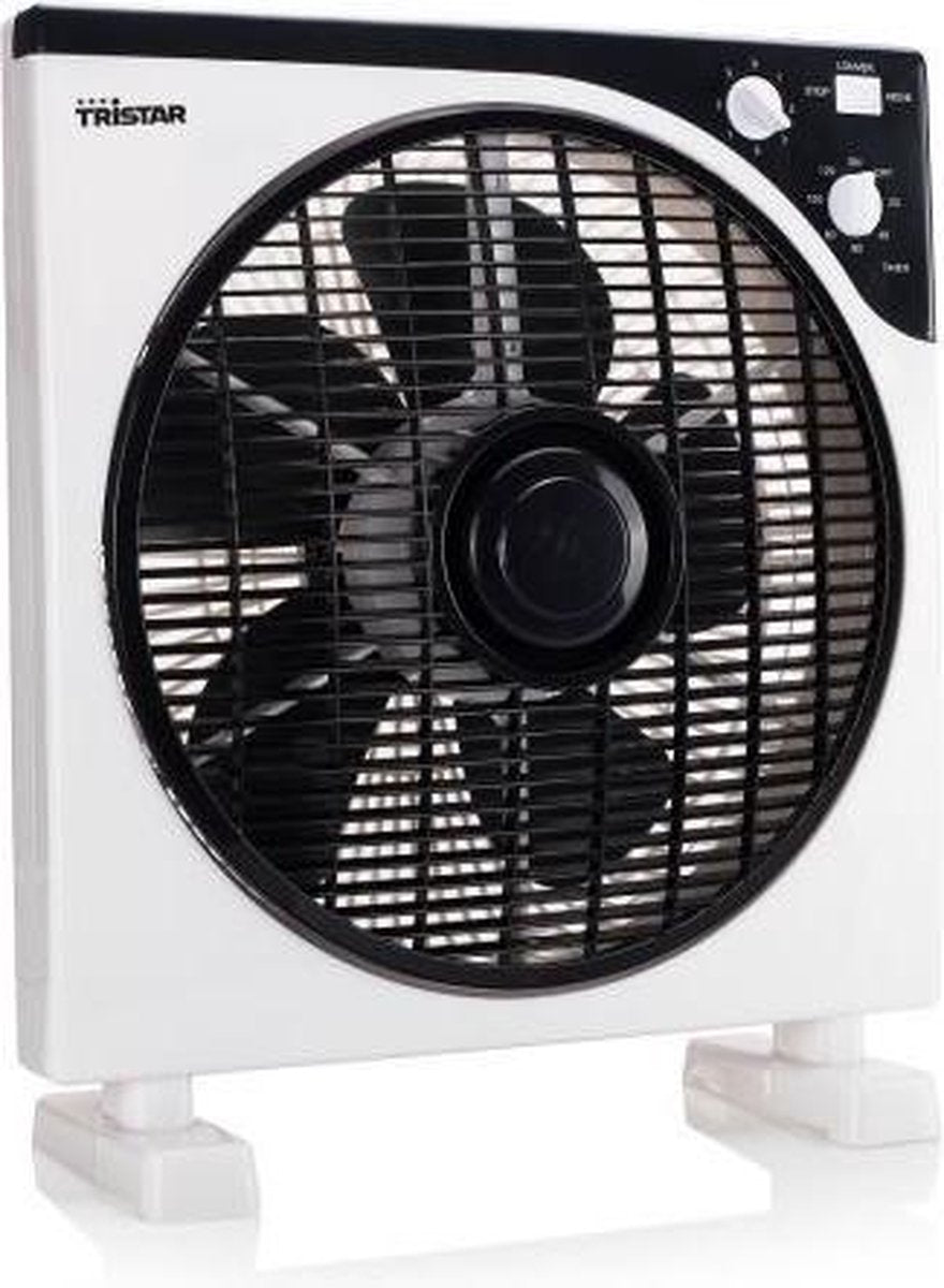 Hollandia Boxventilator - Ventilator Met Timer - 3 Snelheden - Luxe Design