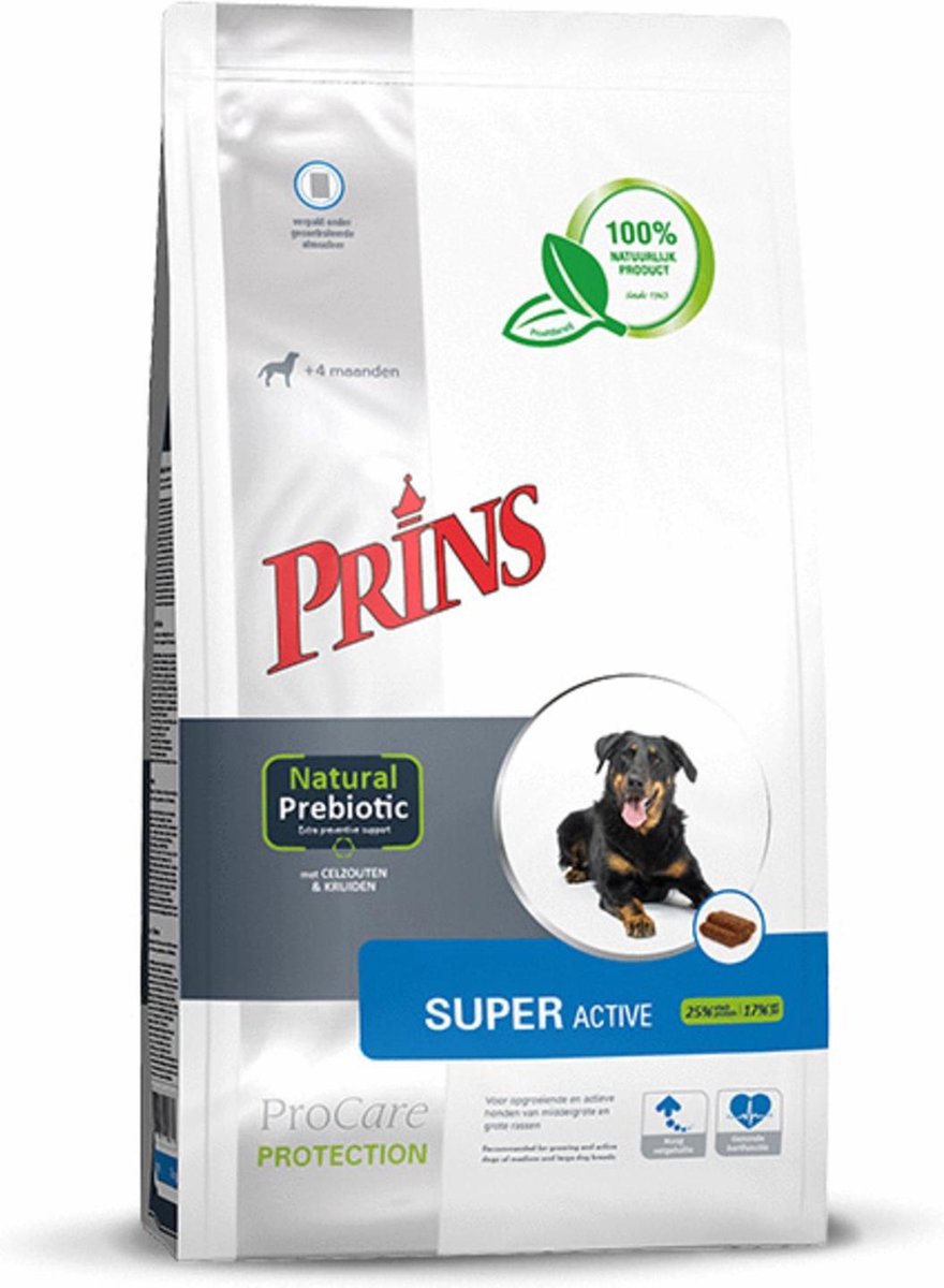 Prins Procare Super Active Prebiotic - Hondenvoer - 3 kg