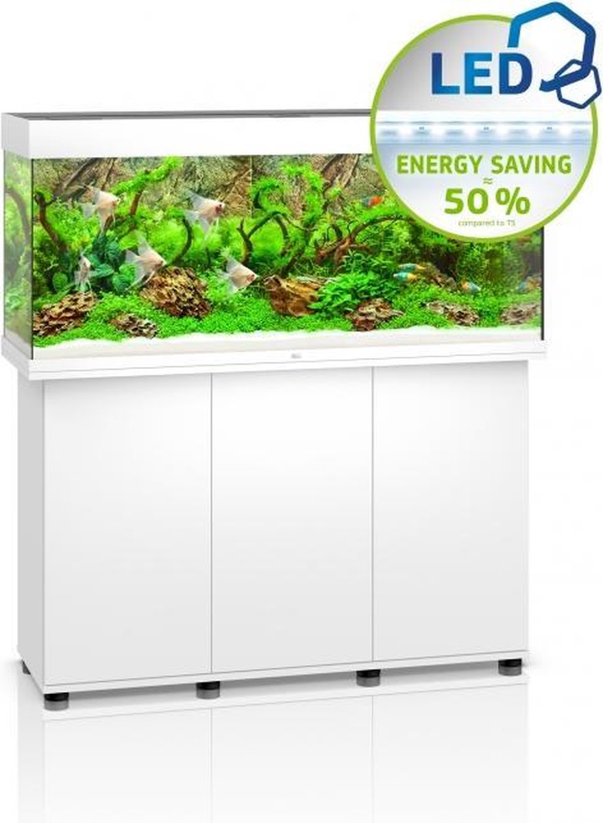 Juwel aquarium rio 240 led Wit 121x41x55CM