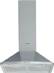 Brandt AD1046X Muurmontage Zilver 600m³/uur afzuigkap