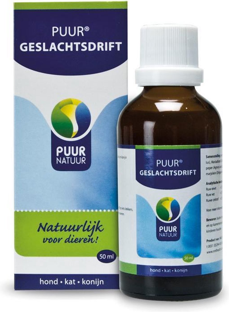 Puur Natuur Voedingssupplement Puur Geslachts Drift - 50ml