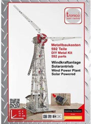 Metallbaukasten 'Windrad' M. Solarzelle