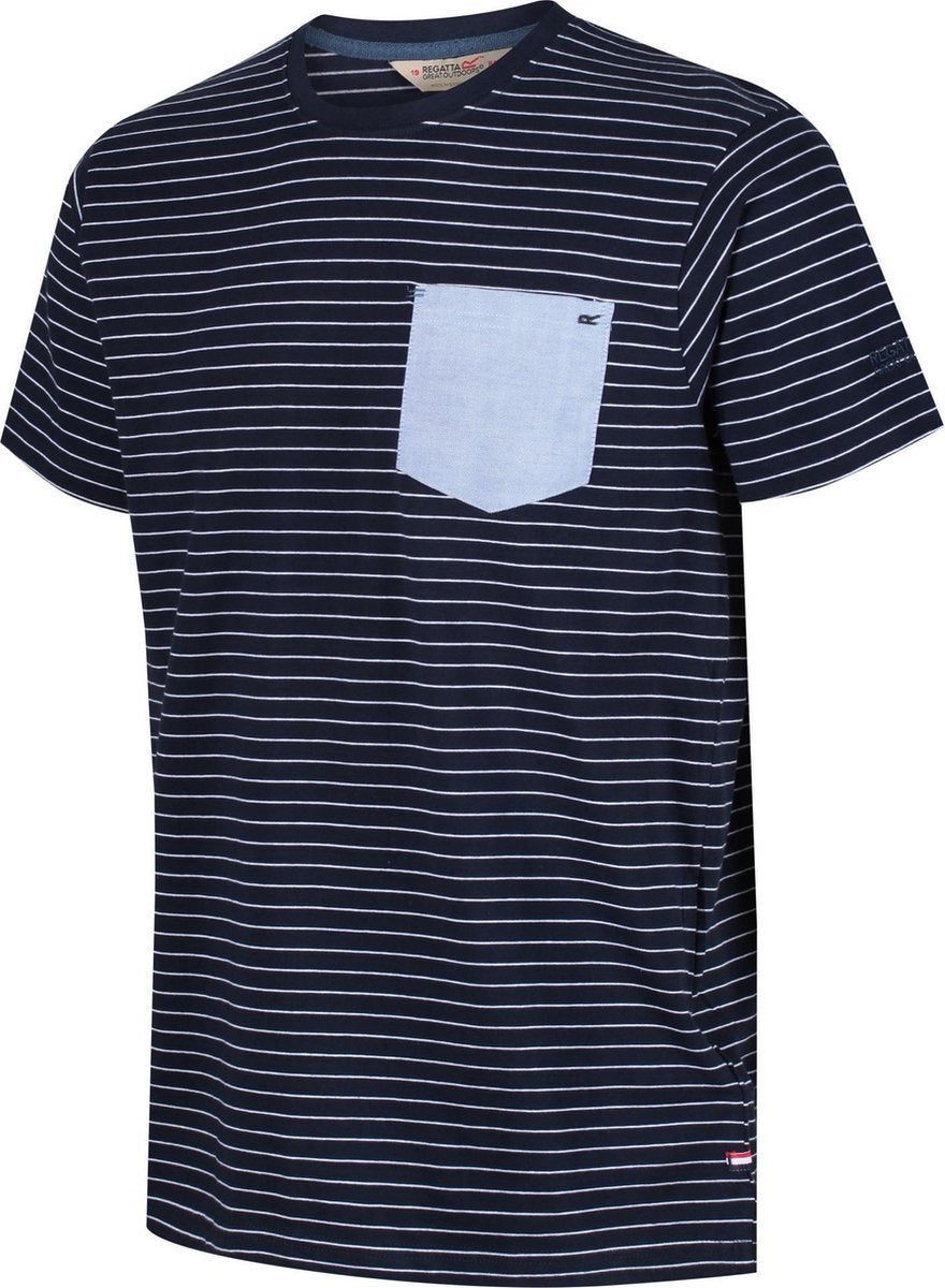 Regatta-Teagan-Outdoorshirt-Mannen-MAAT L-Blauw