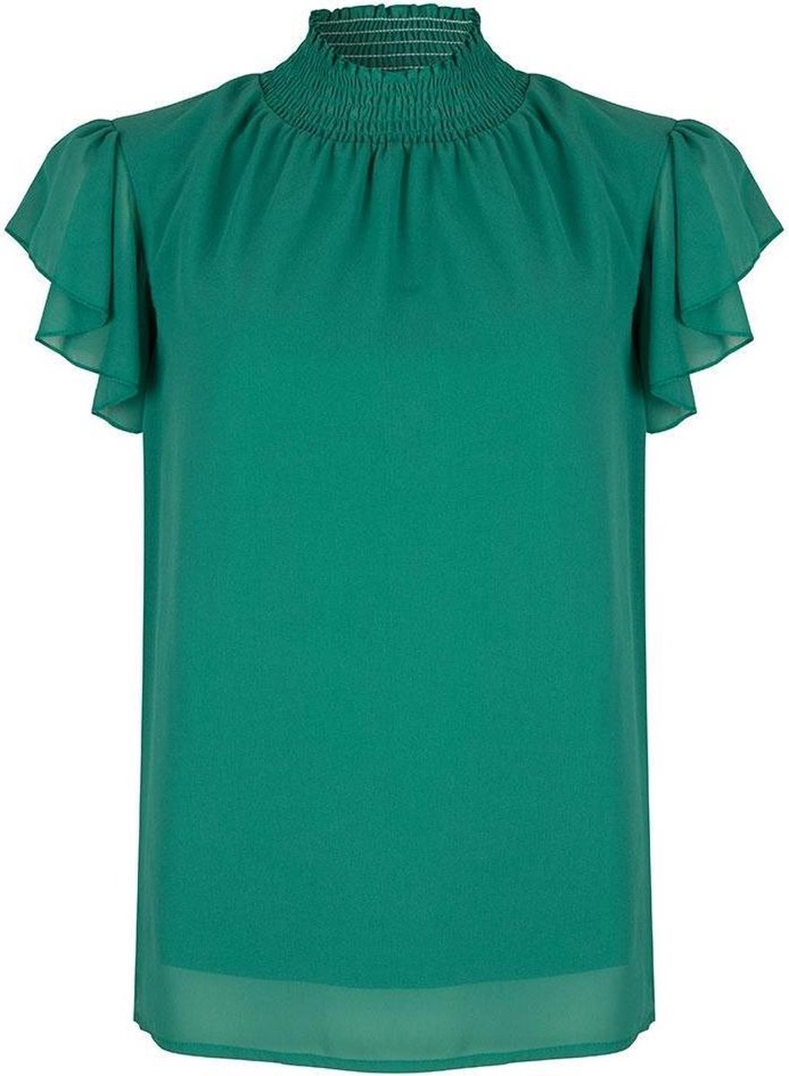 Jacky Luxury Top met ruches
