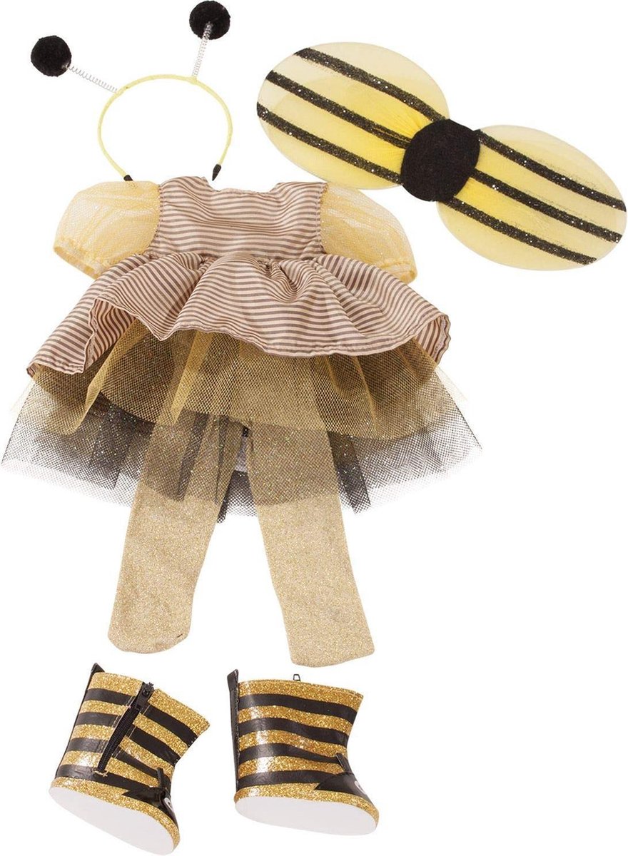 Götz poppenkleding bezige bij voor poppen 45-50 cm (Inhoud: 6-delig)
