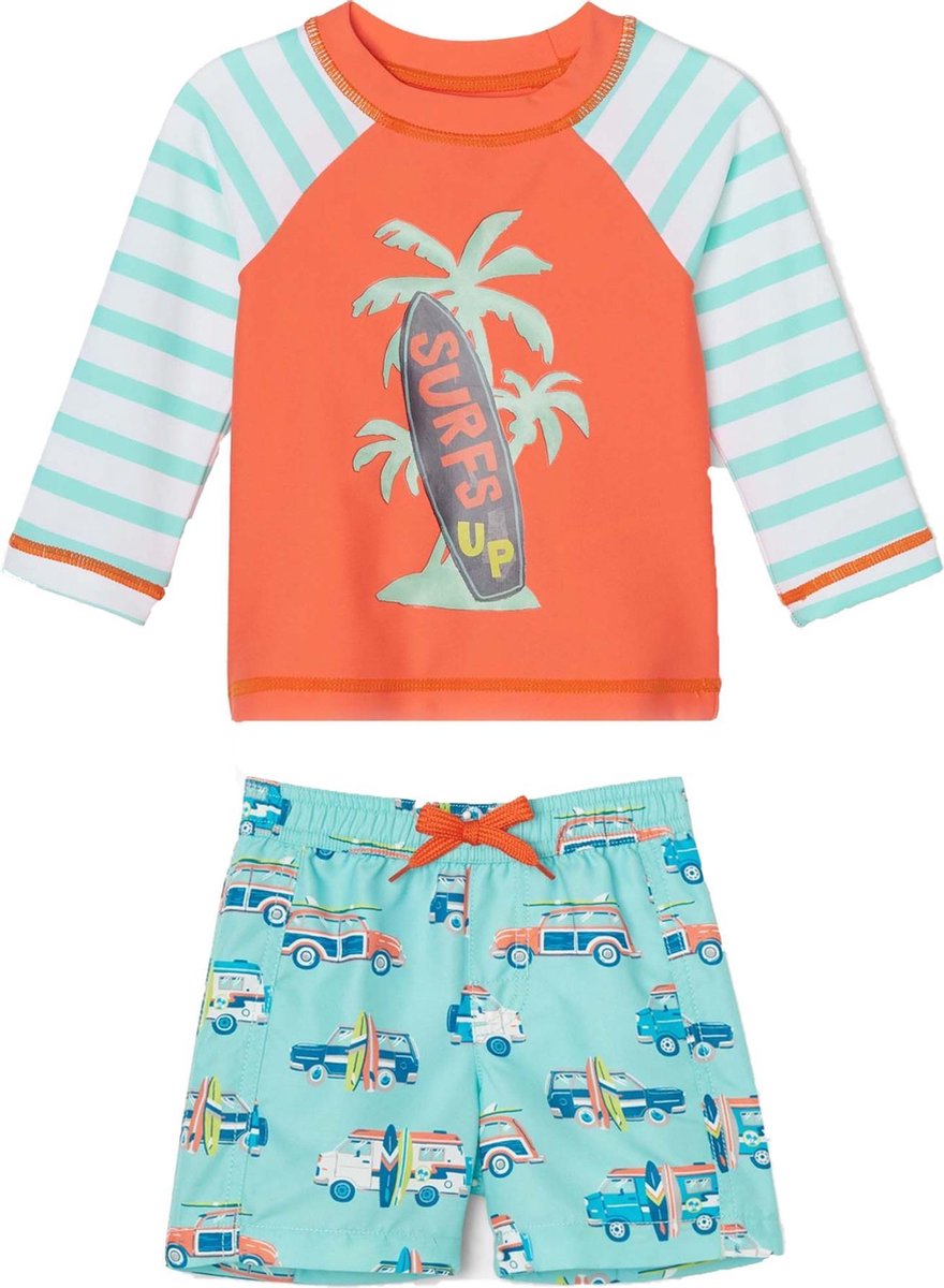Hatley Jongens UV Zwem Set Surfs Up - 68/74