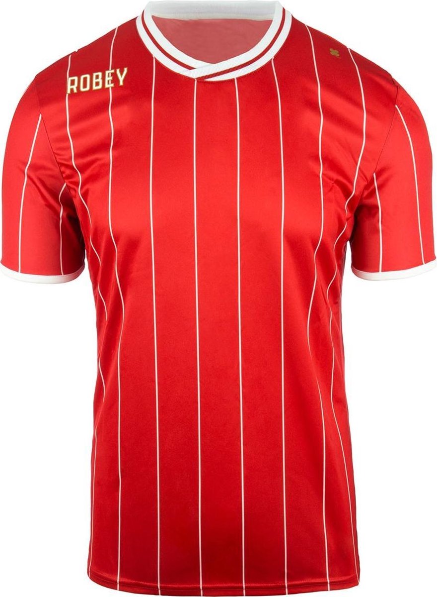 Robey Pinstripe SS (maat 3XL) - Red