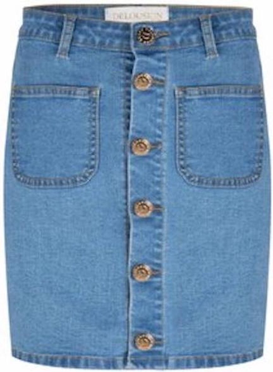 Skirt Lilly - Spijkerrok Blauw - A-lijn rok - Jeansrok - Maat XL