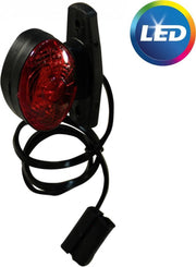 Radex 935 markeringslamp/contourlamp - rood/wit - LED - voorzien van 500 mm platte kabel/Quick connector aansluiting