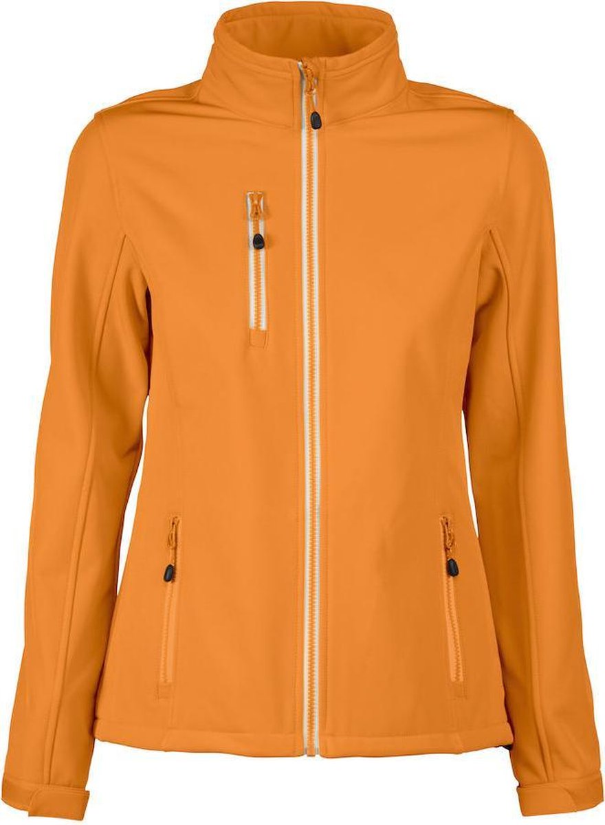 Printer Softshell Jas Vert Lady 2261050 Oranje - Maat S