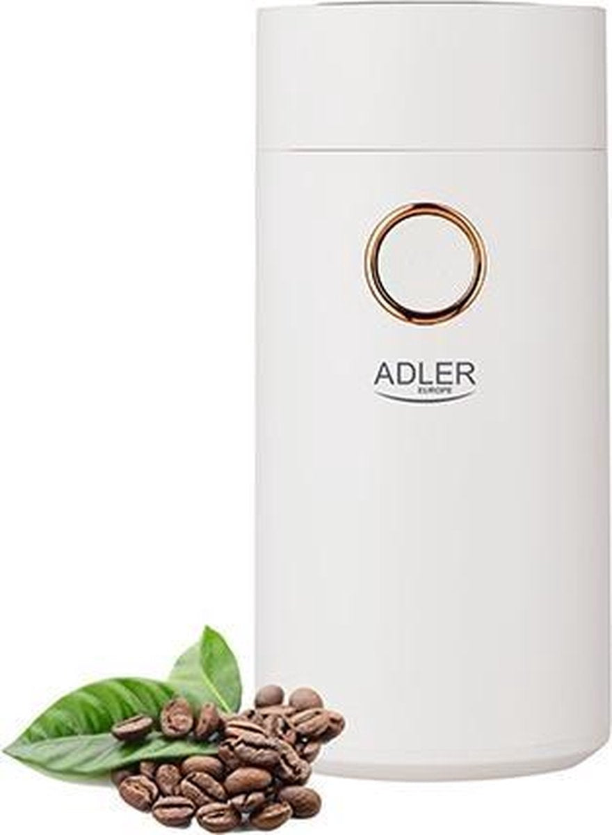 Adler AD 4446 WG - Koffiemolen - Wit goud