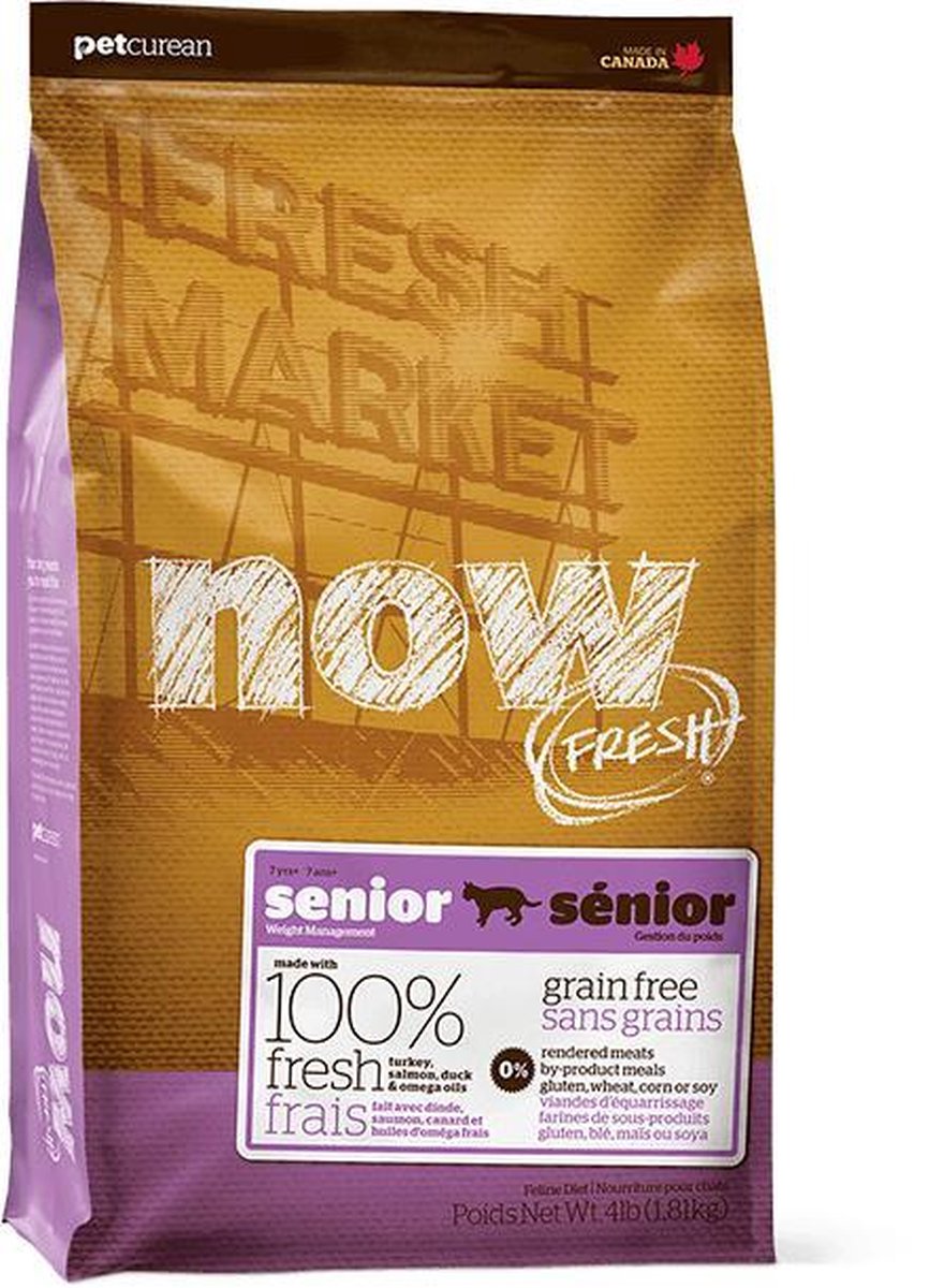 Petcurean NOW FRESH Graanvrij Senior (1.81 kilo)
