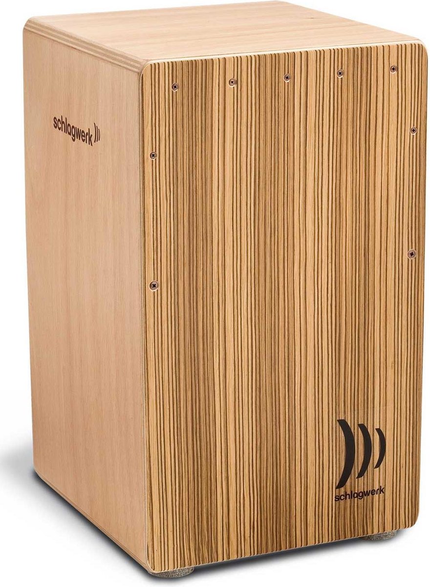 Schlagwerk CP4011 Cajon La Peru Zebrano cajon/yambú
