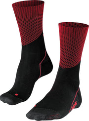 Falke Falke BC Impulse Slope Fietssokken - Maat 39-41 - Unisex - zwart - rood