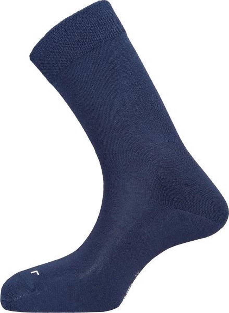 2-Pack Zachte Dunne Merino Wollen Sokken S15 - Unisex - marine - Maat 39-42