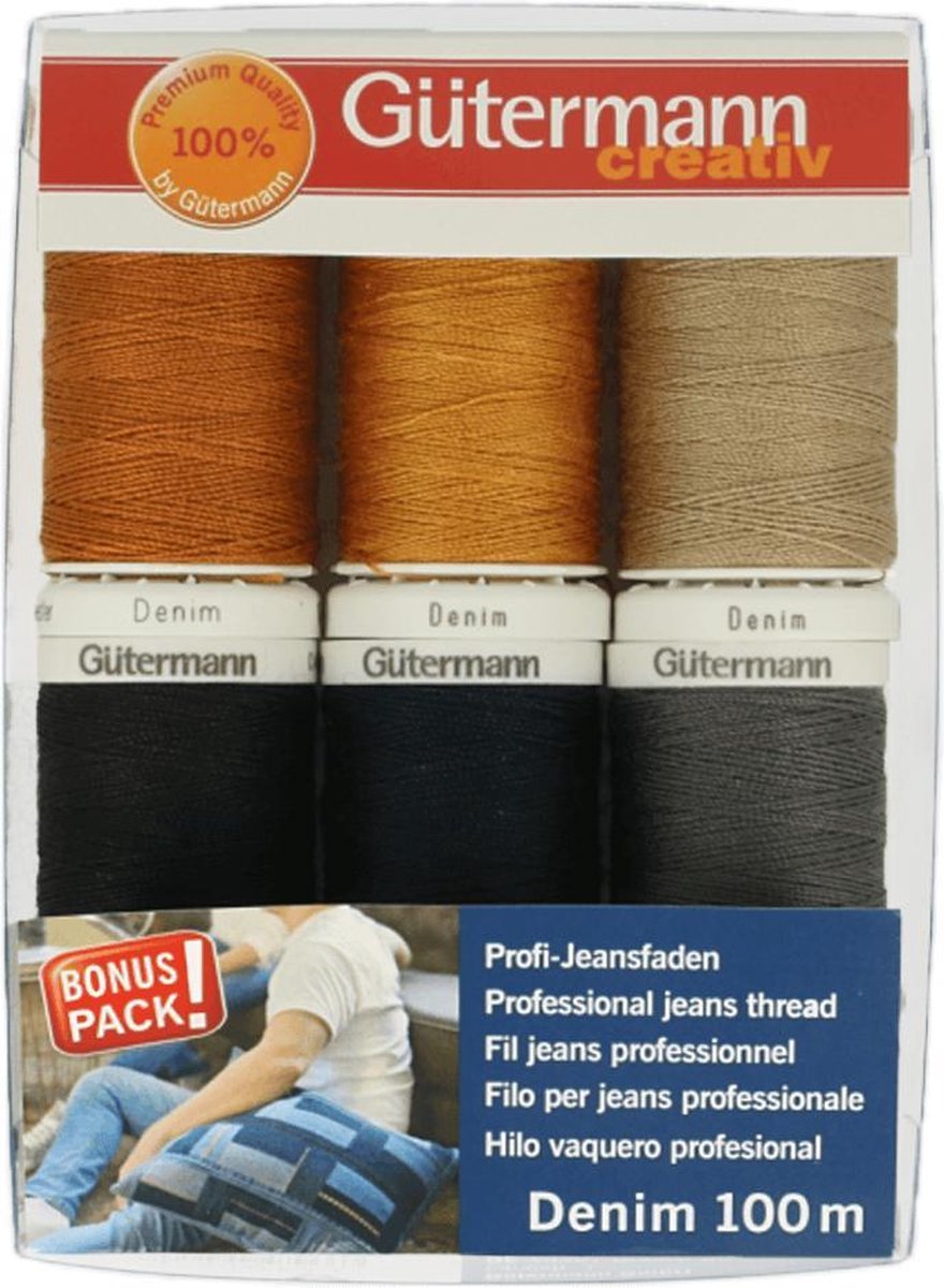 Gutermann naaigaren creativ Denim 731144