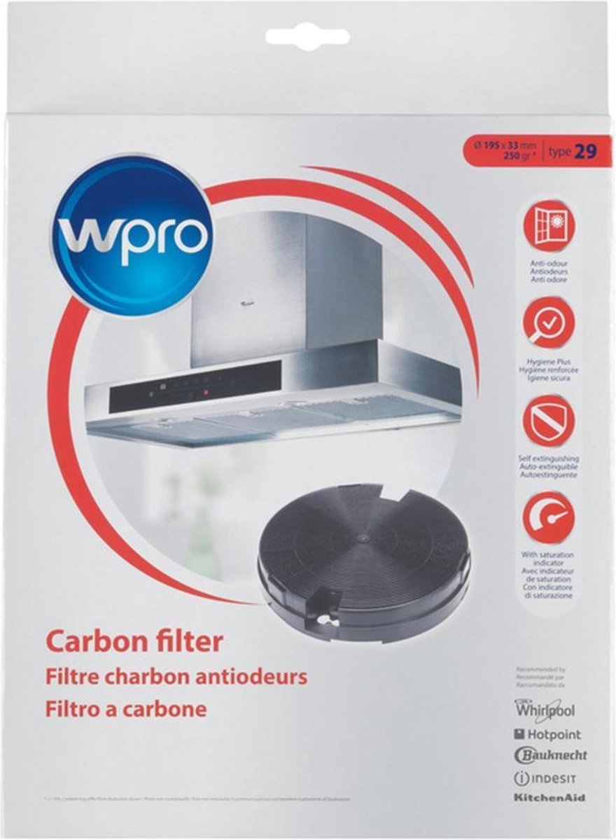WPRO - Koolstoffilter Voor Afzuigkap - TYPE 29 - 484000008572