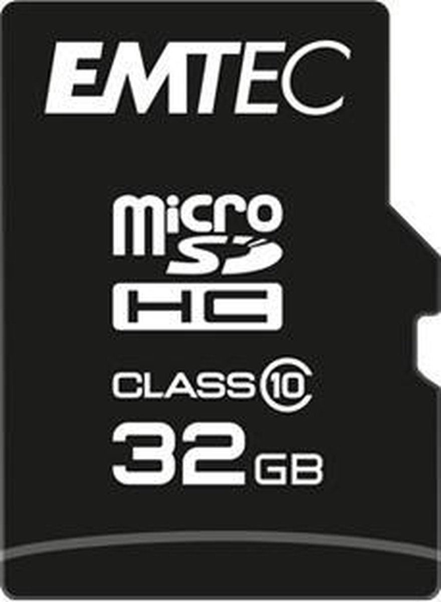 Emtec ECMSDM32GHC10CG flashgeheugen 32 GB MicroSD Klasse 10