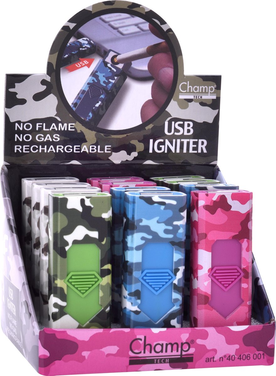 Camouflage USB Aansteker | Elektrische aansteker