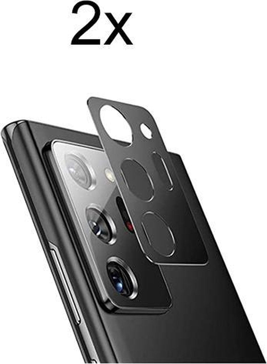 Beschermglas Samsung Note 20 Ultra Screenprotector - Camera Lens Screenprotector - 2x
