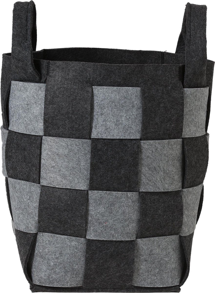 Sealskin Weave Wasmand - Vilt - Grijs