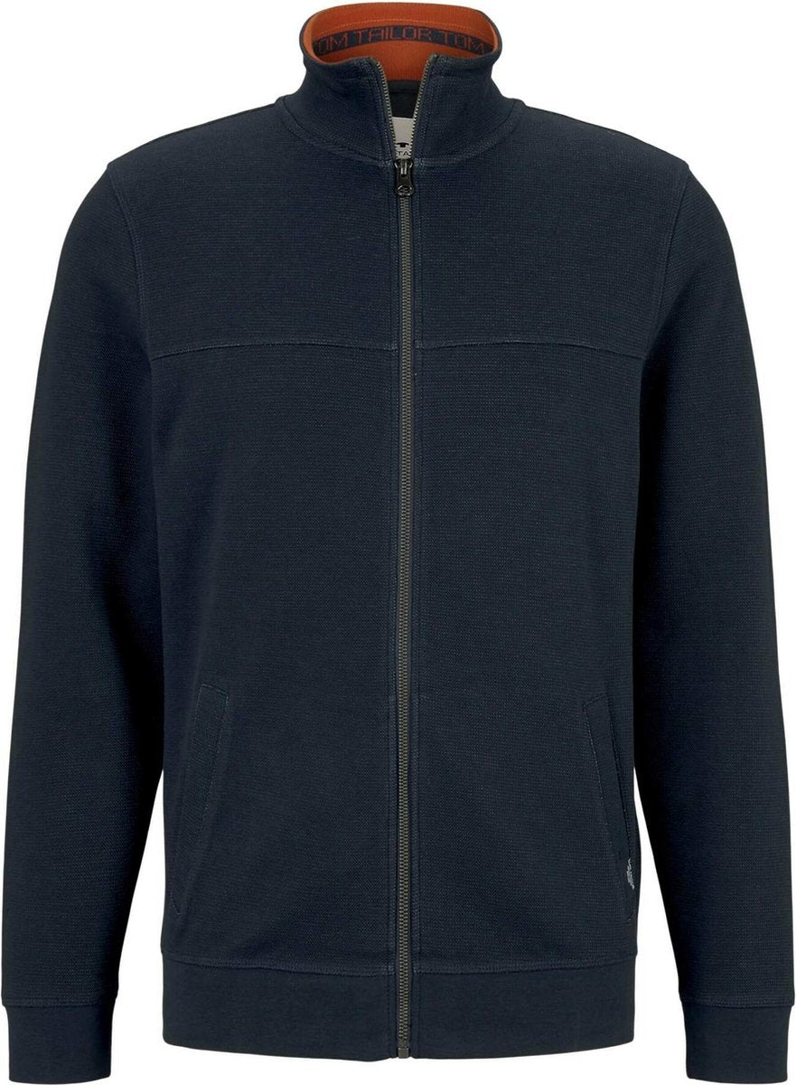 Tom Tailor sweatvest Donkeroranje-L
