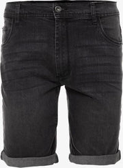 Unsigned heren denim short - Zwart - Maat XL