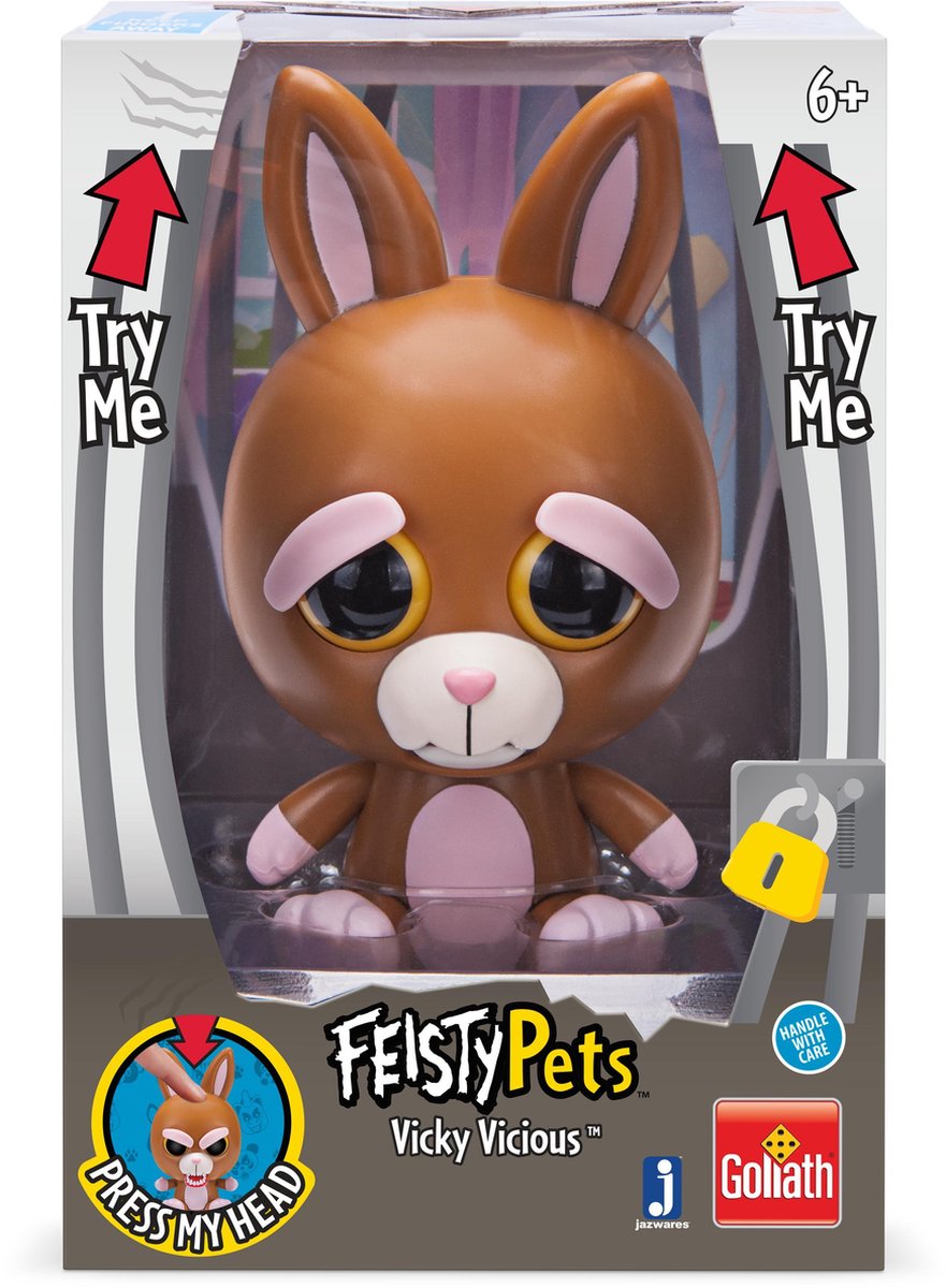 Feisty Pets 4" Bunny