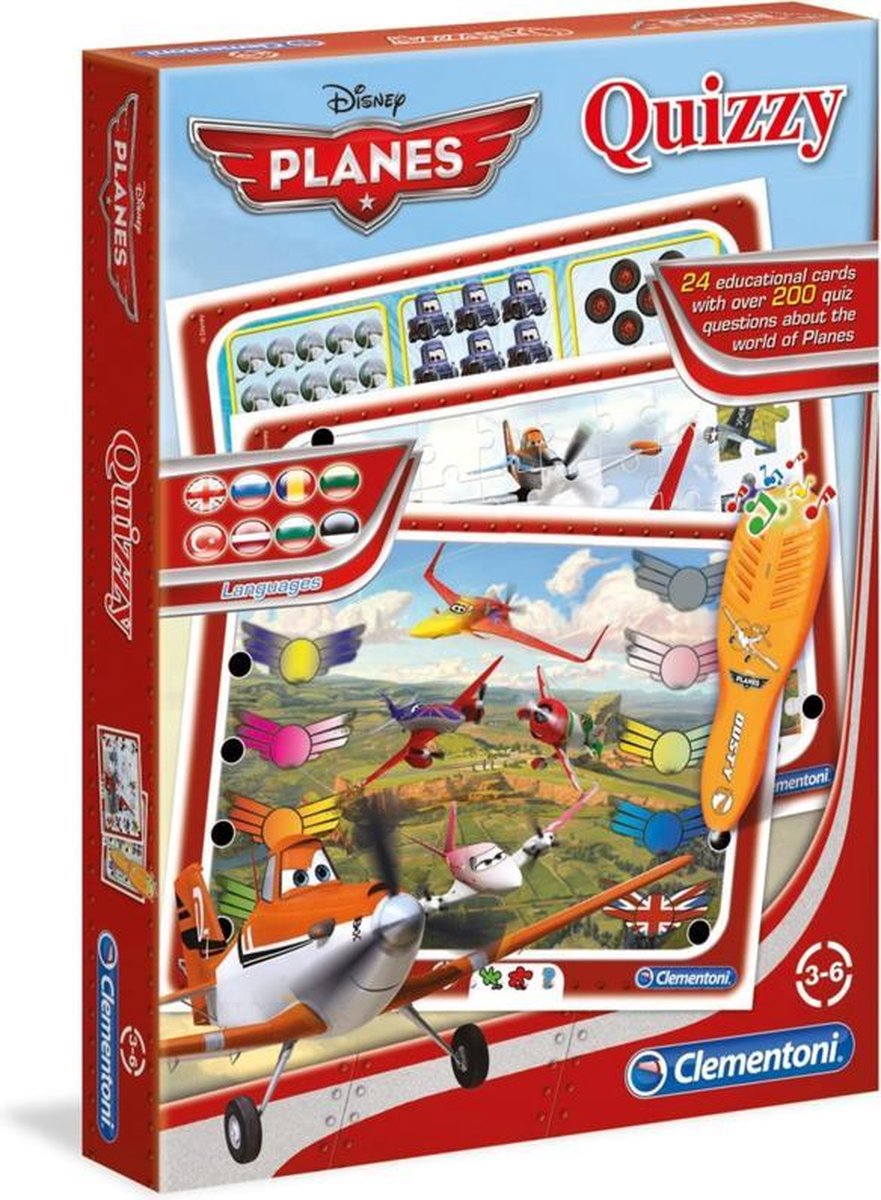 Clementoni Disney Planes Quizzy 20x28cm
