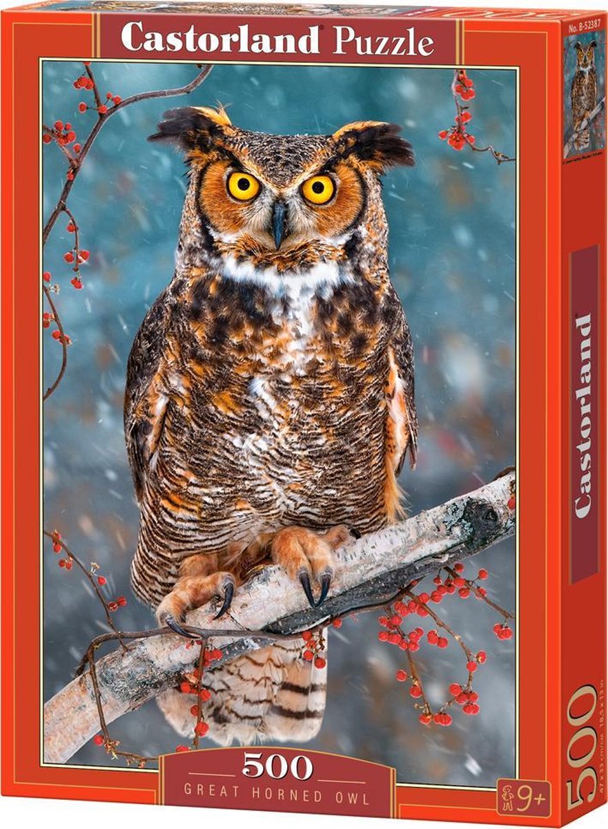 Castorland - Puzzel - Uil / Oehoe - 500 stukjes