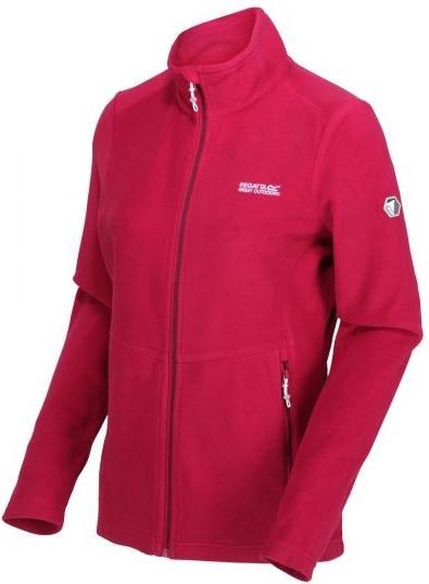 Regatta - Floreo III Dames Fleecevest - Maat 48  -  Donker Rood