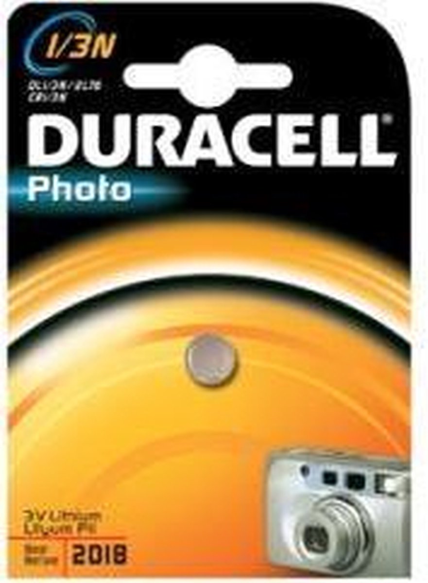 Duracell 3V 1/3N Lithium Fotobatterij